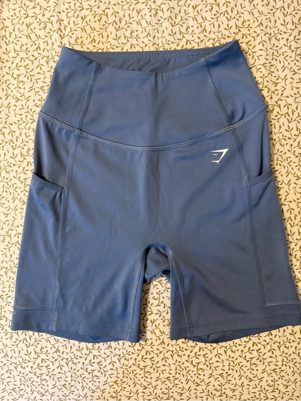 Gymshark High-Waist Bike Shorts Gray